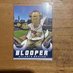 2023 BIG LEAGUE BLOOPER MASCOT CARD
