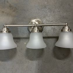 Brushed Nickel Vanity Light