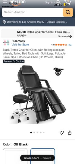 Tattoo/Massage Chair