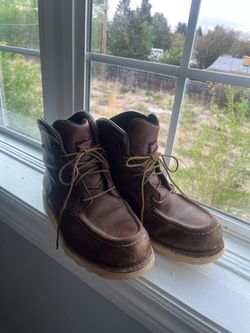 Red wing boot size 10