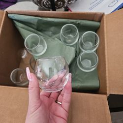 Candle Holders Glass 