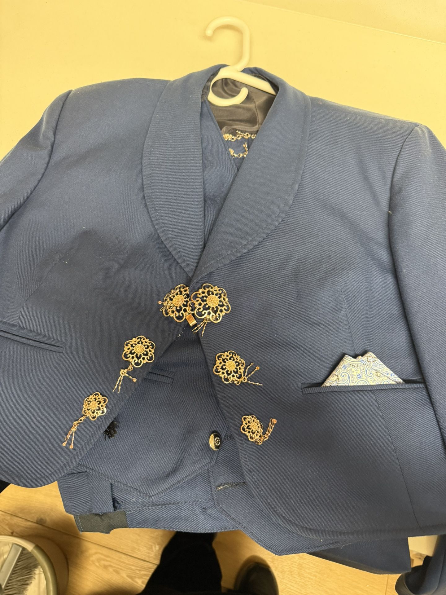 Royal Blue Female Mariachi suit
