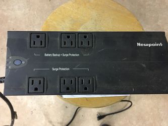 Newpoint surge protector PC battery backup
