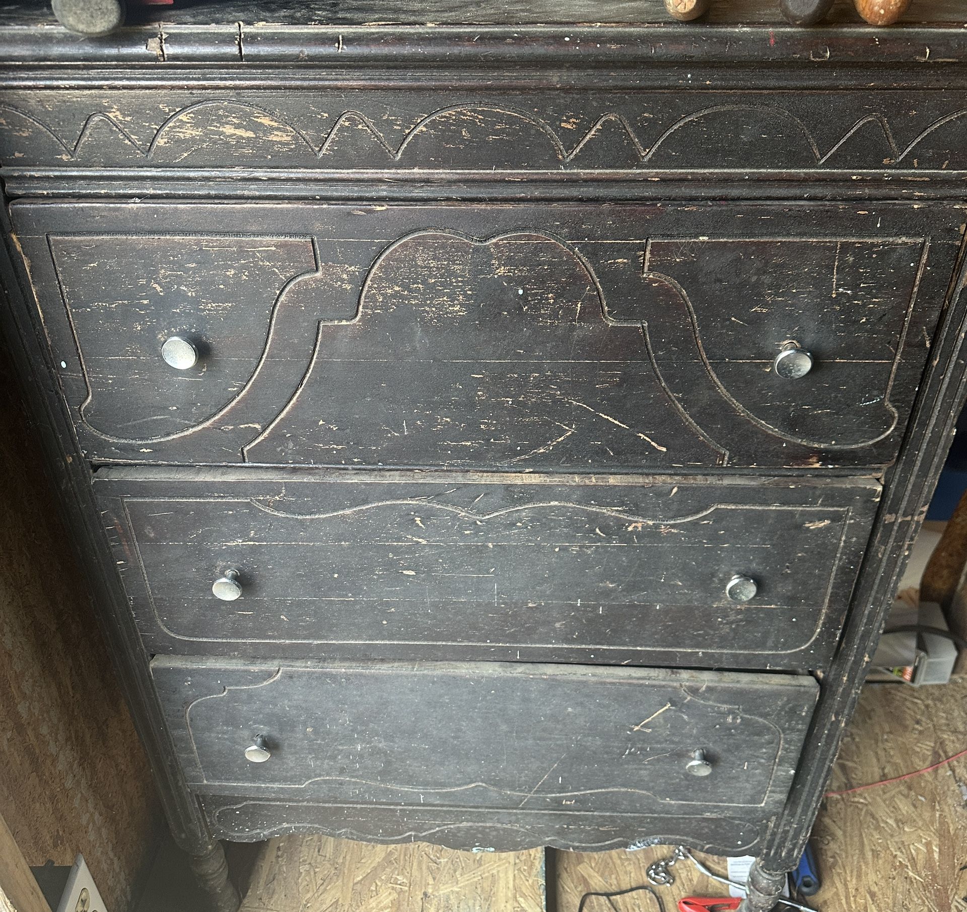 Hand Made Old Dresser