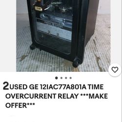 Time Over Current Relay