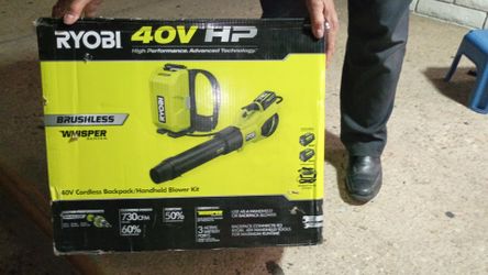 Ryobi brushless whisper blower