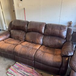 leather couch 