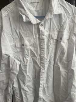 Calvin Klein White Top For $7