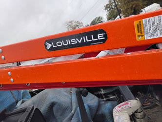 16ft Fiberglass Aframe Ladder Good Condition 