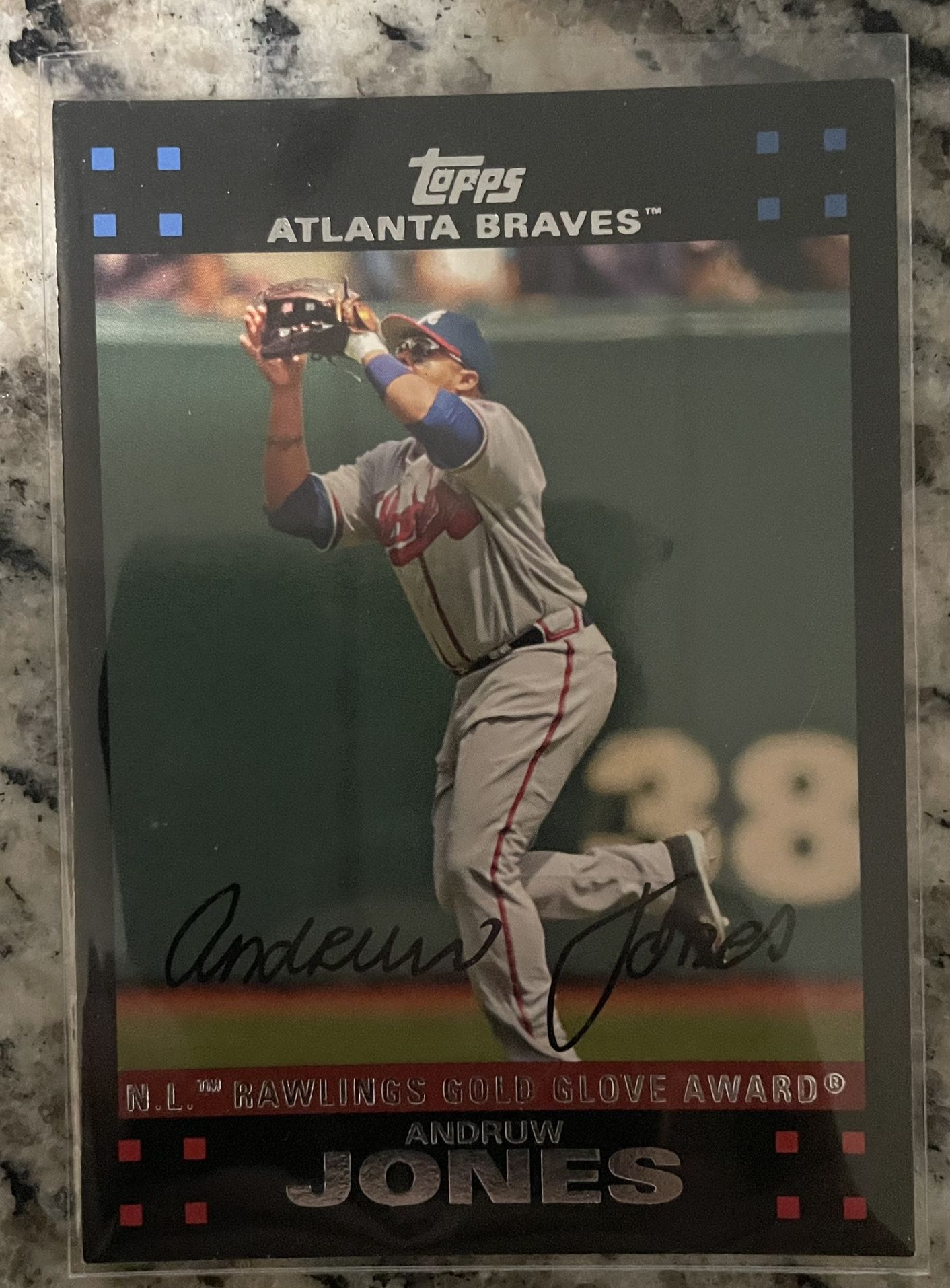 Andruw Jones 2007 Topps Card #314