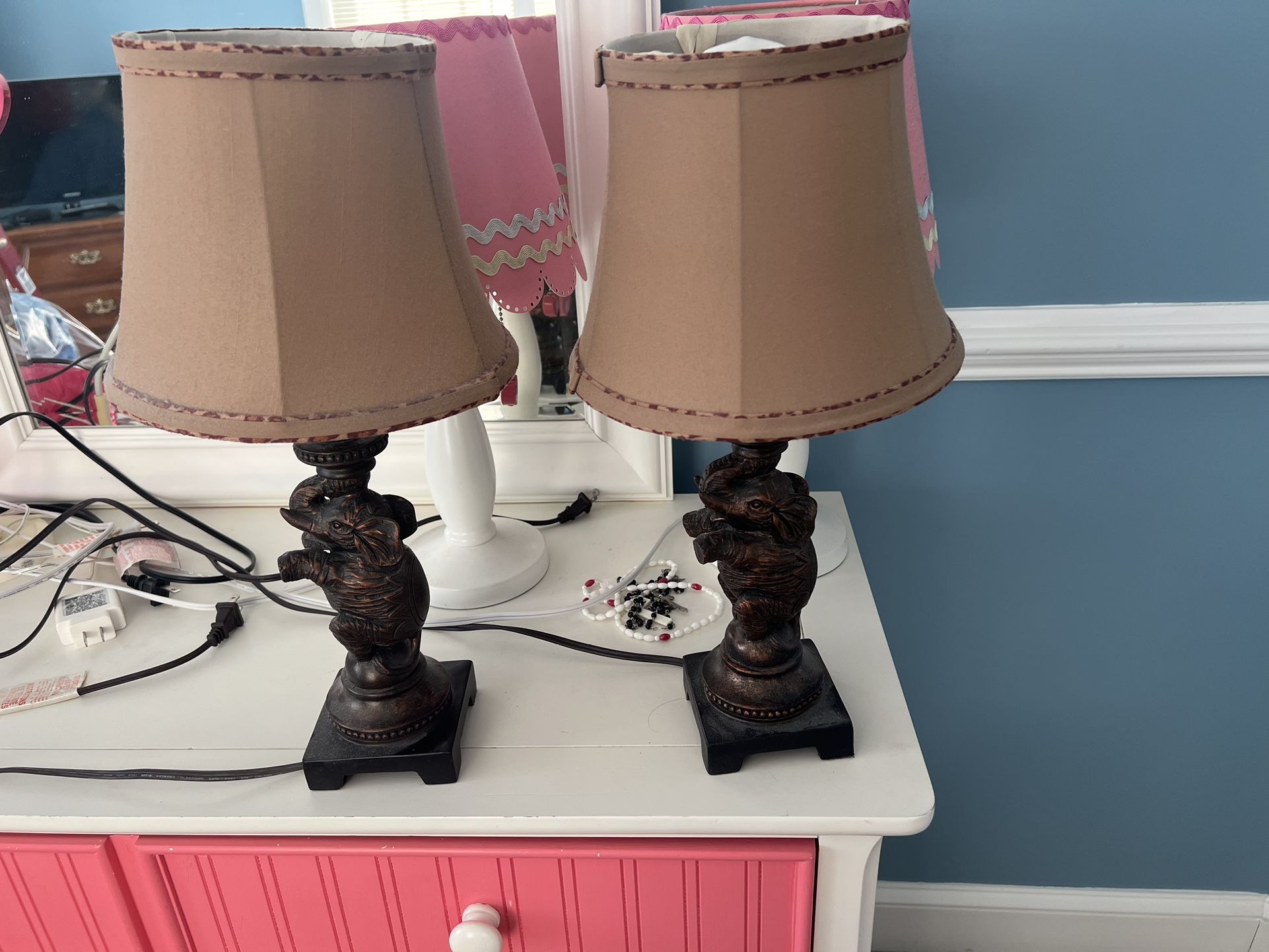 2 Table Lamps