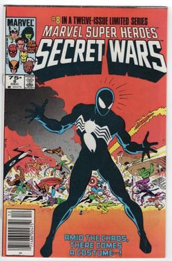Marvel Comics Marvel Super Heroes Secret Wars #8 Key Issue 1984 Spider-Man
