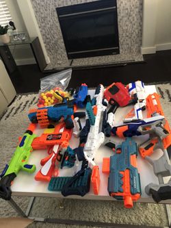 NERF GUNS-Lot Of 12