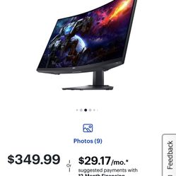 Dell Curved Gaming Monitor 