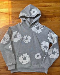 Denim tears hoodie grey size small
