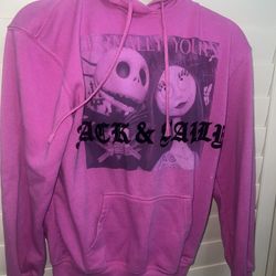 Nightmare before Christmas Sweatshirt - Jack & Sally