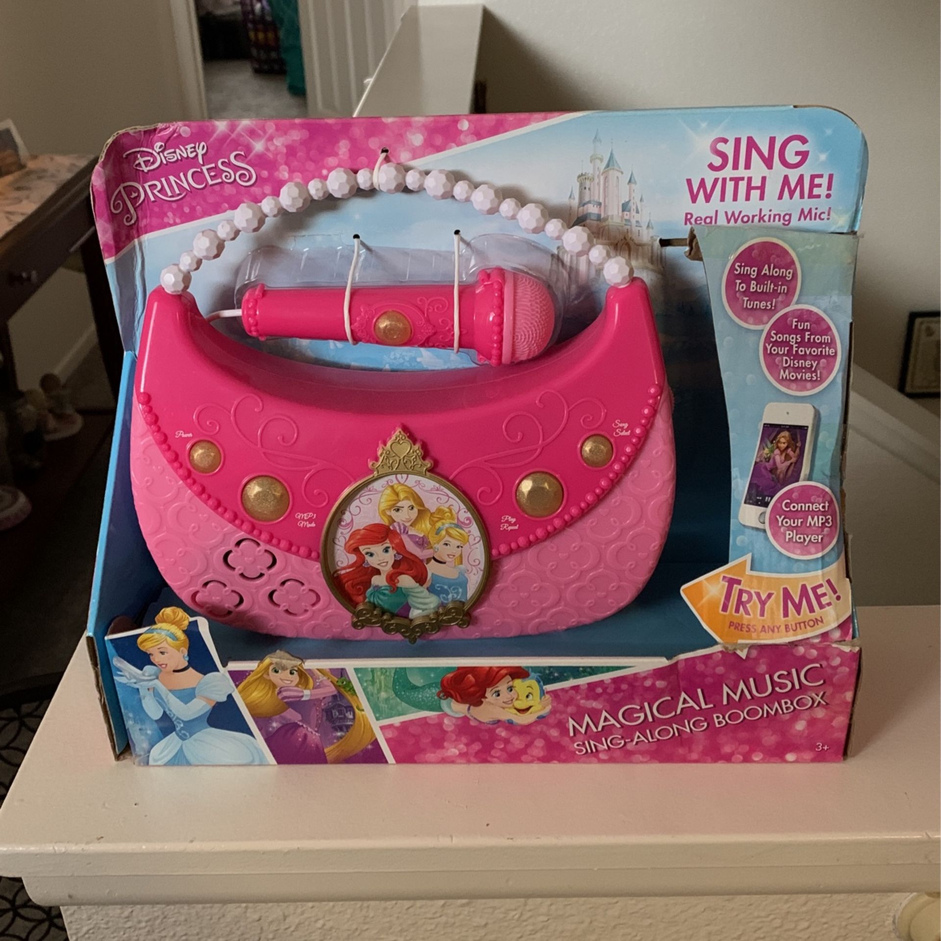 Disney Princess Magical Music Sing Along Boombox