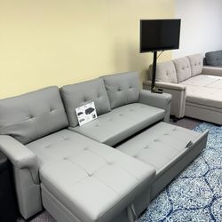 Modern sectional sofa sale- limited supply- zero interest Finance available- shop now pay later.  