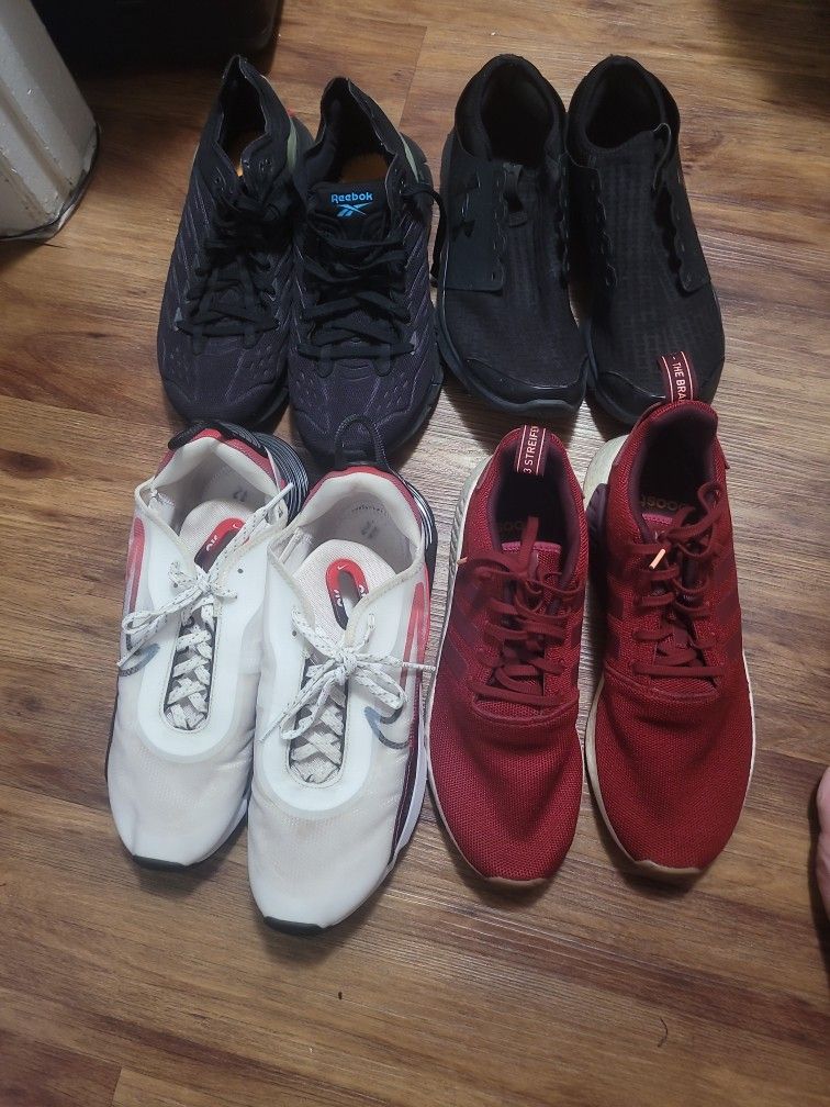 Shoes Adidas,Nike Air, Reebok, Under Armour