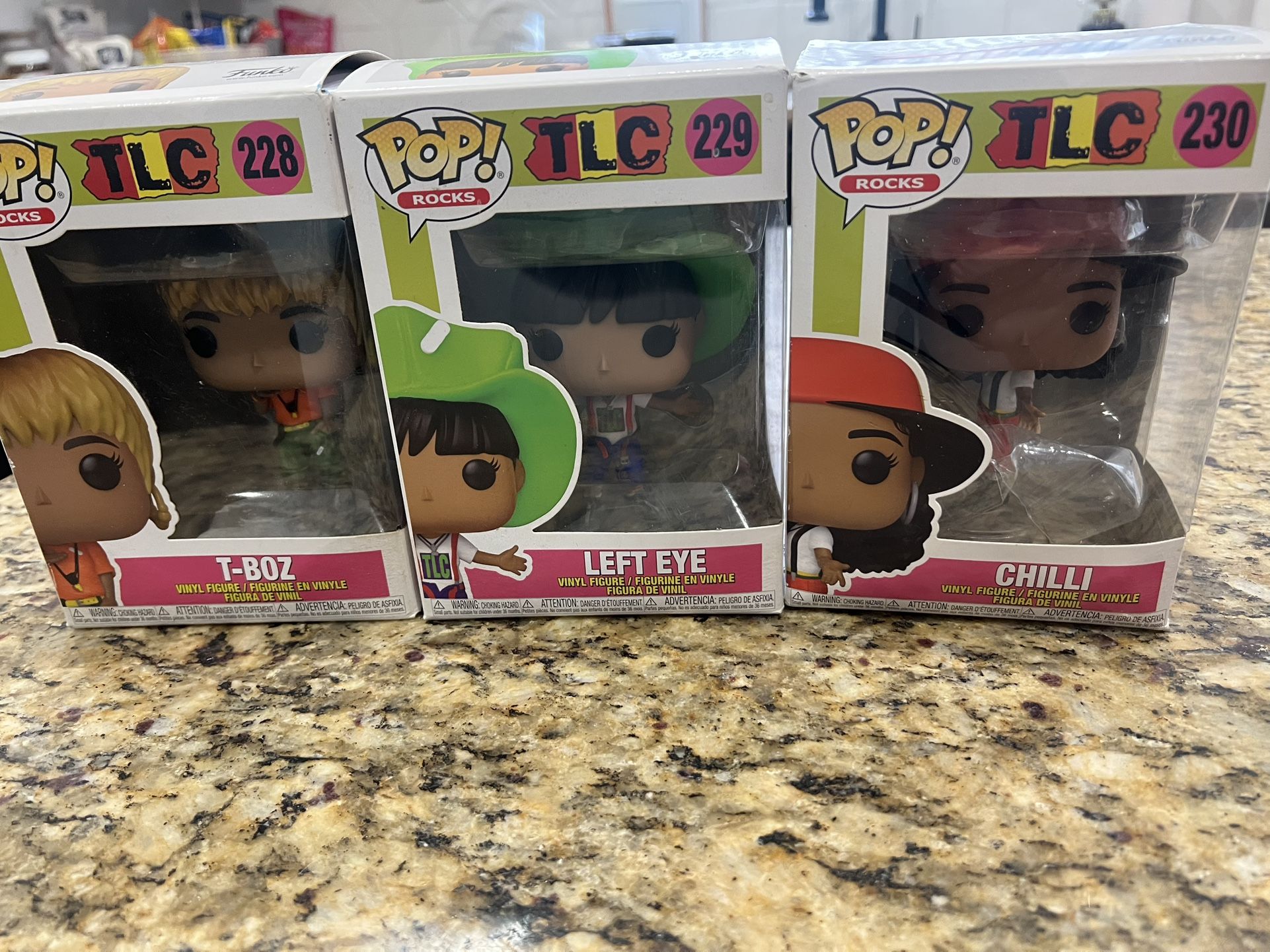 TLC Funko Pop Set