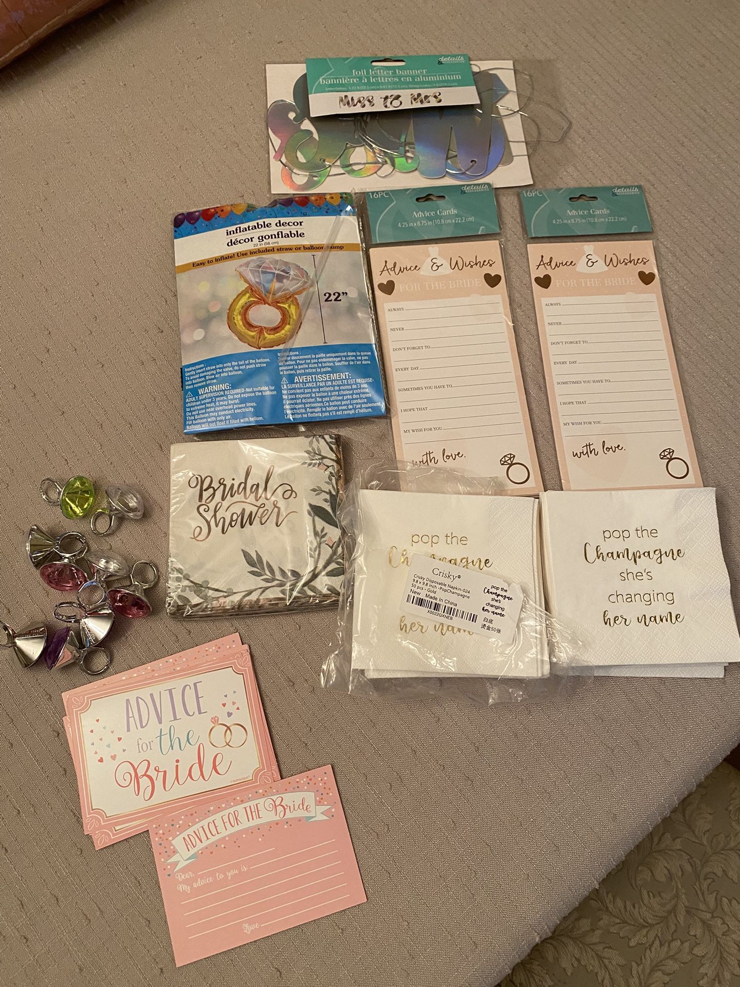 Bridal Wedding Shower Decor And Games