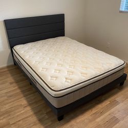 Queen Mattress with Frame