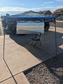 Blue Pop-Up Canopy Tent 7X7