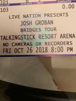 Josh Groban Tickets
