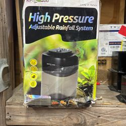 High Pressure Adjustable Rainfall System For Reptiles