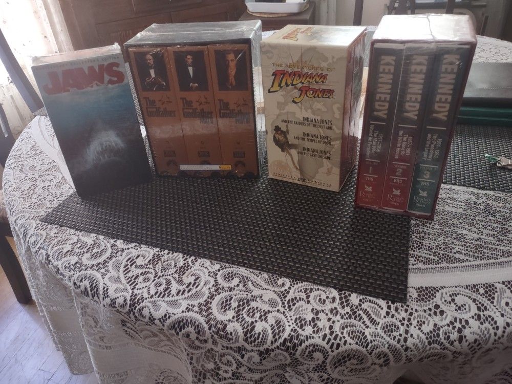 VHS Movies Boxed Sets
