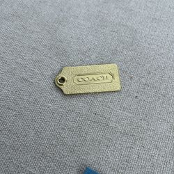 Vintage Coach Gold tag 