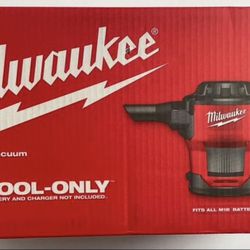 Milwaukee 0882-20 M18 18V Lithium-ion Cordless Compact Vacuum - Bare Tool