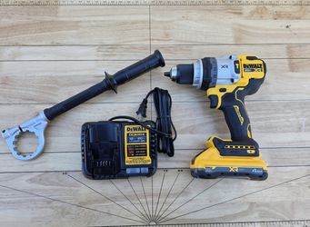 20 volt hammer drill with battery and charger 