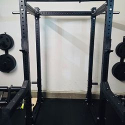 Titan Fitness T3 Squat Rack w/ Extras