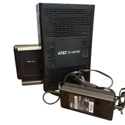 AT&T U-verse Pace 5268AC Gateway Internet Wireless Modem Router with PWR Supply