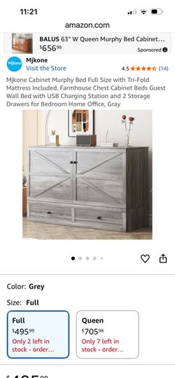 Grey Farm house Murphybed