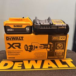 🚨🔥 OFERTA – DEWALT XR DRYWALL CUT-OUT TOOL + KIT 🔥🚨  💪 DEWALT XR 20V Brushless Drywall Cut-Out Tool (DCE555B) 🔋 Batería DEWALT 20V 5.0Ah ⚡ Carga