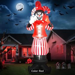 8ft Halloween Inflatable Clown‼️‼️