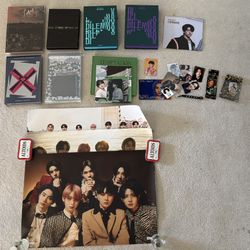 K-Pop Enhypen TXT Stray Kids BTS CD Albums, Photocards, Posters