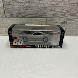 GreenLight Hollywood Gray ‘1967 Ford Mustang / Gone in 60 Seconds Loot Crate Exclusive • Die Cast Metal • Made in China