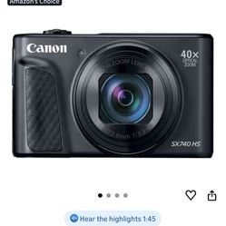 New Canon Powershot SX740 HS