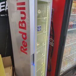 Red Bull Refrigerator Perfect For Any Man Cave