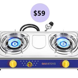 Brand New 2 Burners Gas Stove