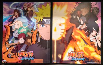 2 Naruto Posters 14"x11"