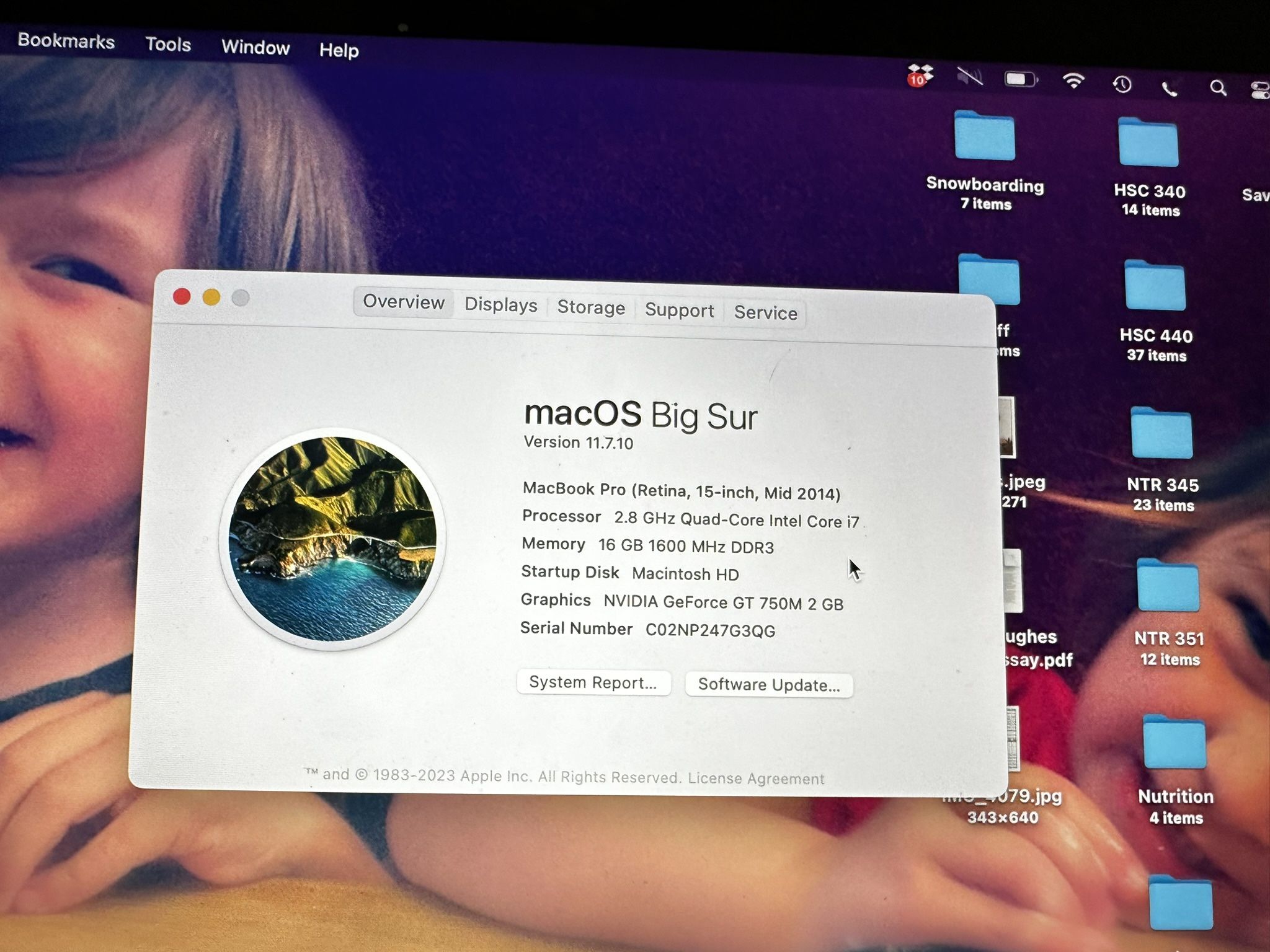 MacBook Pro 15” Retina Mid 2014 and Charger
