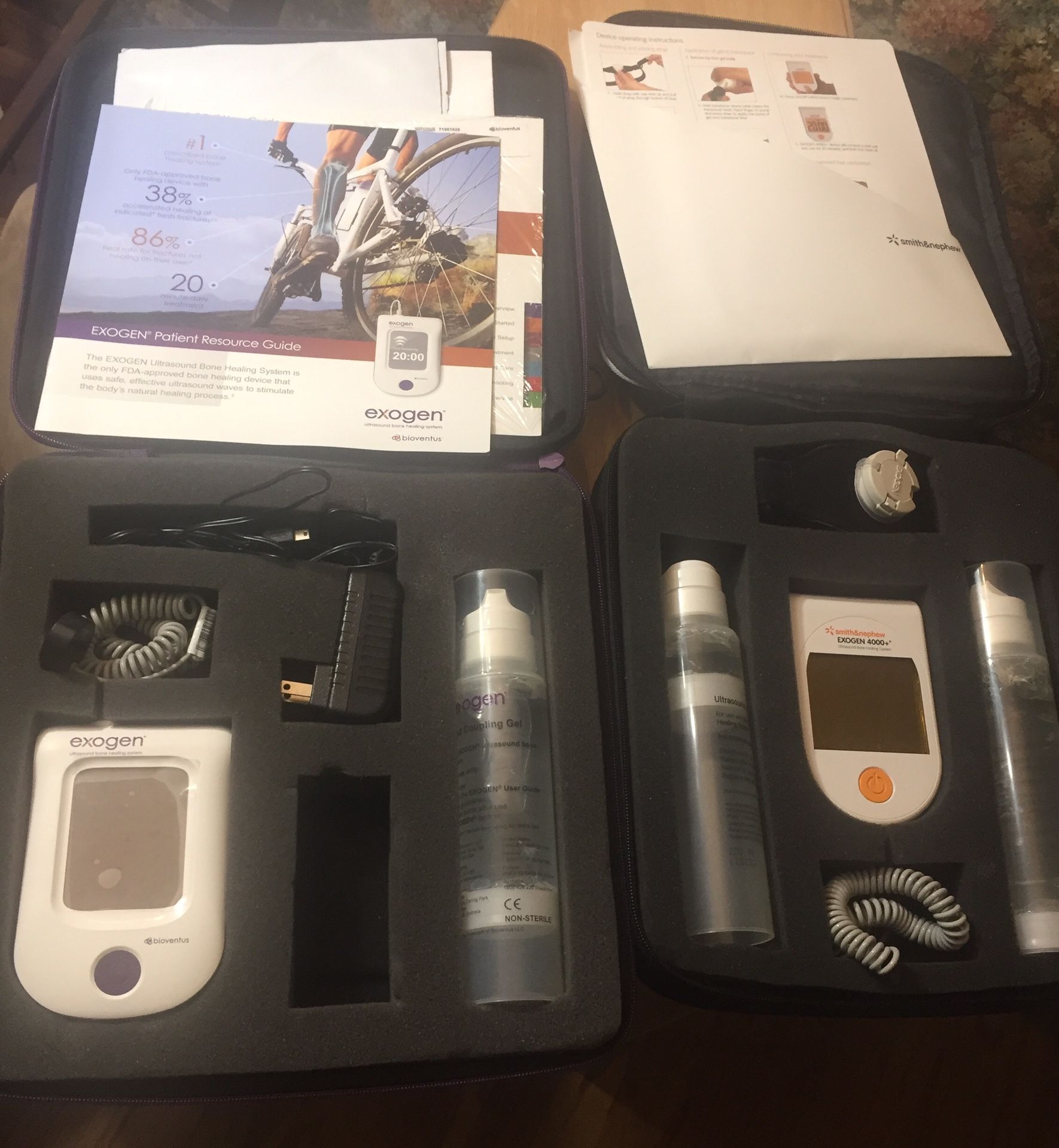 Bioventus Exogen 4000. EXOGEN Ultrasound Bone Healing System. $150.00 for both