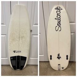 2023 Soul Craft “Super Flu” wakesurf Board 4’6” with FCS II fins
