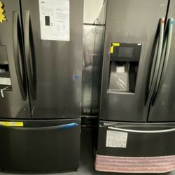 French Door Stainless Steel Samsung Fridge up to 50% Off MSRP