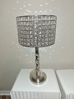 Beautiful crystal lamp