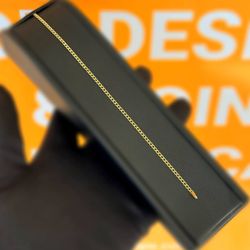 10k yellow gold Curb bracelet 8.00” bracelet 2.20mm width